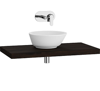 Столешница подвесная 90 см, темный вяз