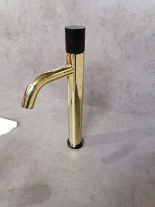 Смеситель Stick Gold-Black
