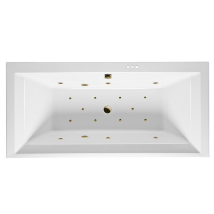 Ванна EXCELLENT Crown Grand 190x90 "RELAX" (бронза)