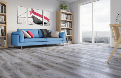 Кварцевый ламинат Fargo 366-1В Дуб Рустик Серый Кварцевый ламинат Fargo 366-1В Дуб Рустик Серый