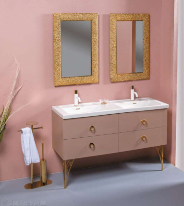 Столешница керамическая моноблок двойная 140см