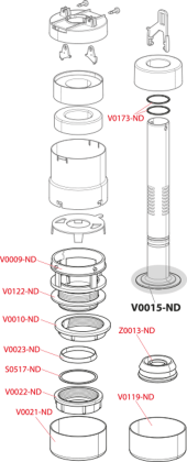 Сливной механизм для низко расположенного бачка A93