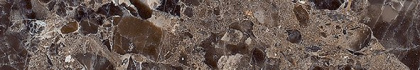 Illyria marrone Бордюр напольный 5х30 Illyria marrone Бордюр напольный 5х30