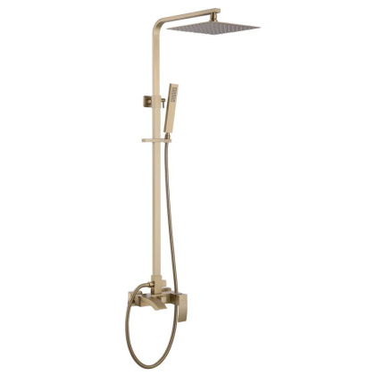 Душевая стойка ABBER Wasserfall AF8616G с изливом, золото матовое Душевая стойка ABBER Wasserfall AF8616G с изливом, золото матовое