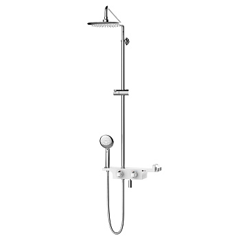 Смеситель Lemark Tropic LM7008С для ванны и душа, термостатический Смеситель Lemark Tropic LM7008С для ванны и душа, термостатический
