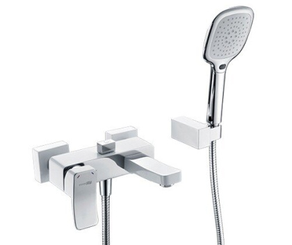 Aller 1061WHITE Смеситель для ванны с коротким изливом Wasserkraft Aller 1061WHITE Смеситель для ванны с коротким изливом Wasserkraft
