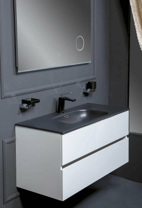 Тумба без раковины Vallessi 80*46cm WHITE 2 полки, 837-080-W Boheme Тумба без раковины Vallessi 80*46cm WHITE 2 полки, 837-080-W Boheme