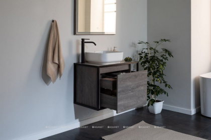 Тумба под раковину Aquanet Nova Lite Loft 75 L дуб рошелье Тумба под раковину Aquanet Nova Lite Loft 75 L дуб рошелье