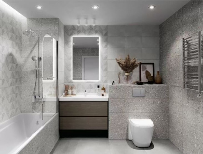 9RE0064M Плитка облиц. Remix GT Светл. сер. 40*27 _ 1 \77,76