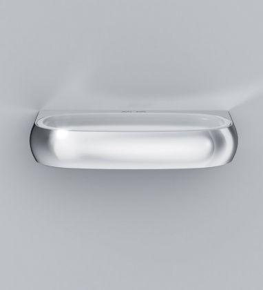 A3034200 Sensation, Стеклянная мыльница с настенным держателем, хром, шт