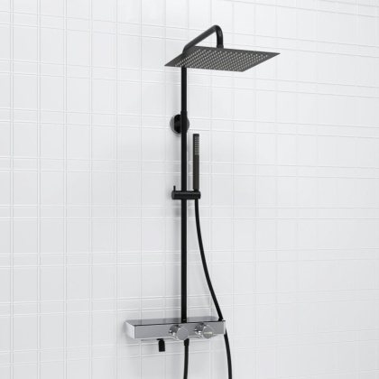 A114.162.217.CB Thermo Душевой комплект с термостатическим смесителем