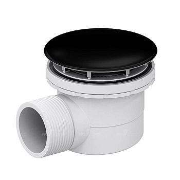 Сифон для душевых поддонов RGW Velplex QYD-06 Черный, RGW 18241106-04