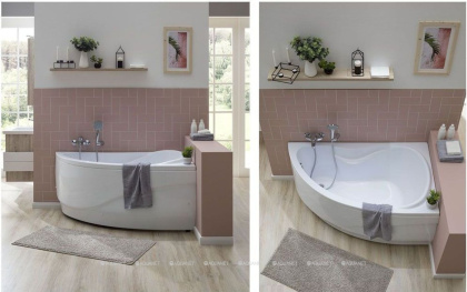 Акриловая ванна Aquanet Maldiva 150x90 R (с каркасом)