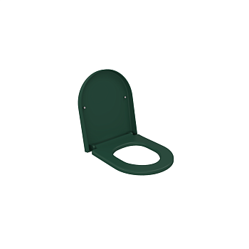 Сиденье с крышкой (Soft Close), дюропласт, зеленый матовый, A0302-027(аналог A0300-027), шт