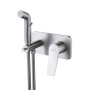 Смеситель Lemark Bronx LM3720GM с гигиеническим душем, встраиваемый Смеситель Lemark Bronx LM3720GM с гигиеническим душем, встраиваемый