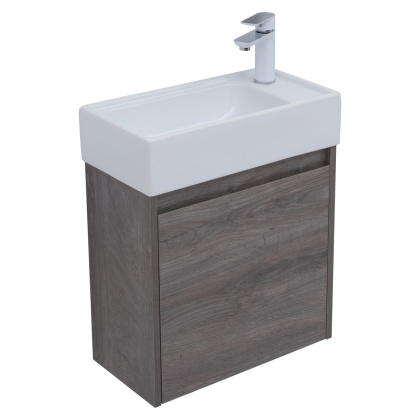 Мебель для ванной Aquanet Nova Lite 50 дуб рошелье (с дверецей) Мебель для ванной Aquanet Nova Lite 50 дуб рошелье (с дверецей)