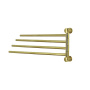 K-1034BRUSHED GOLD Держатель полотенец четверной K-1034BRUSHED GOLD Держатель полотенец четверной