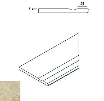 Роуп Борт.30X60 С Выемкой Закруг.Пр