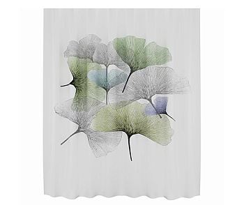 Шторка для ванной Rhein, 180х200 см, белая, SC-62102