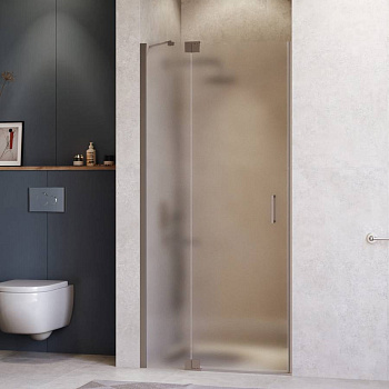 Душевая дверь 130*200 RGW HO-014-Gr Серый/Матовое/8 мм (EasyClean)