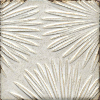 Декор Агдаль 4 бежевый светлый глянцевый структура 15x15x0,9