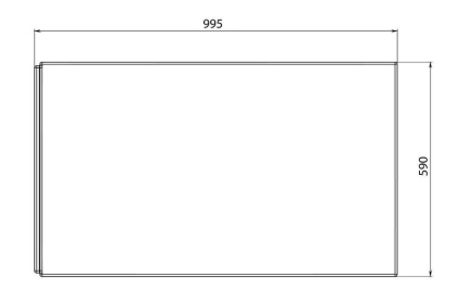 Панель боковая Flat 100 MG L/R Панель боковая Flat 100 MG L/R