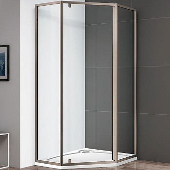 ECO-O-P-1-90-C-Br Душевой уголок
