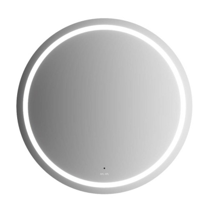Универсальное зеркало M85AMOX0801WG круглое с контурной LED-подсветкой, ИК- сенсором, 77х77х3 см