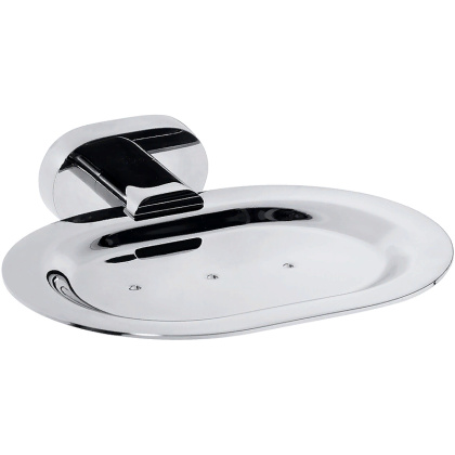 Мыльница Bemeta Oval 118408041 Хром, овальная