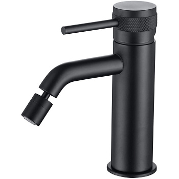 Смеситель для биде Allen Brau Priority 5.31A04-31 (с донным клапаном) черный матовый