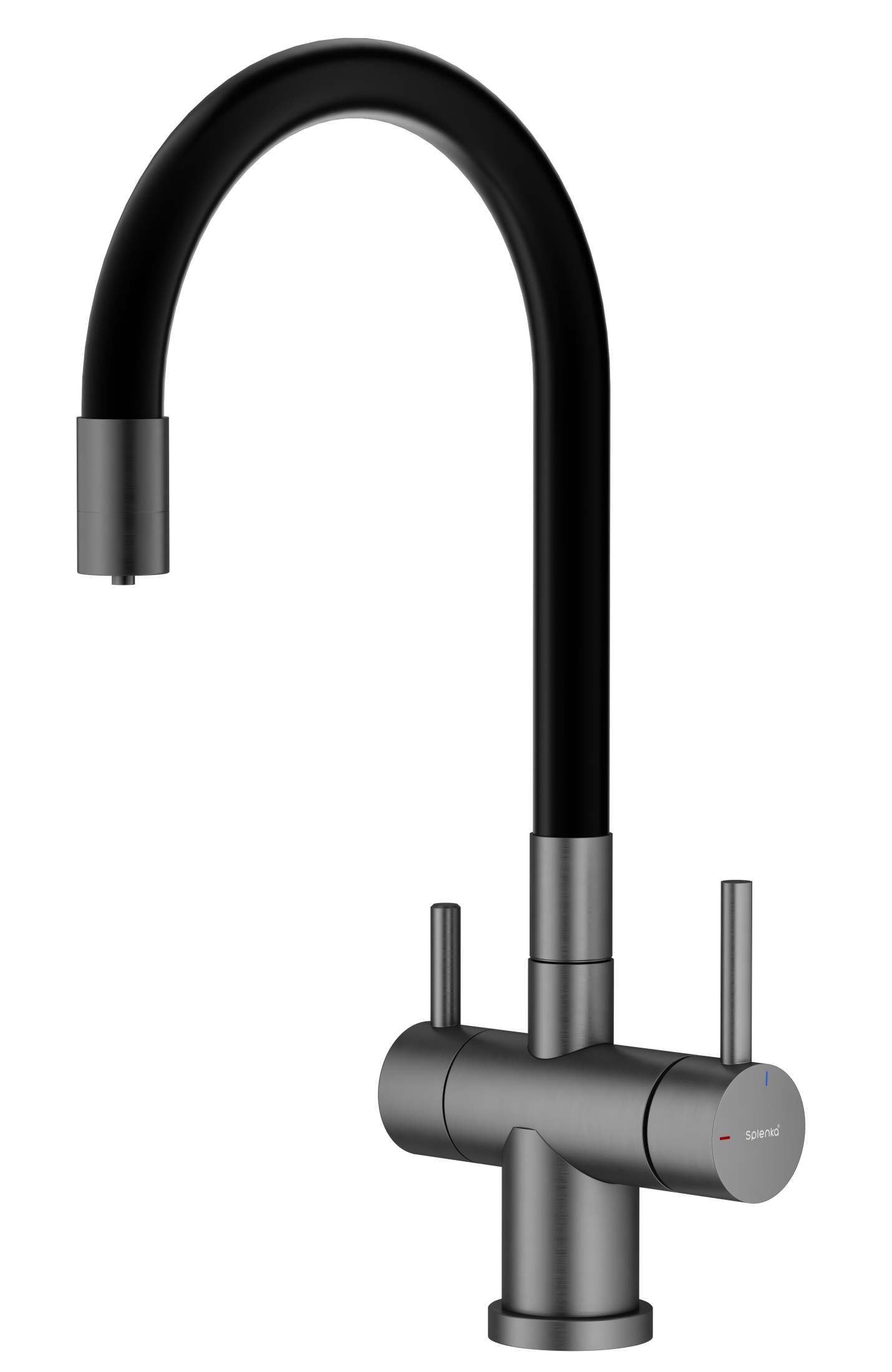 Смеситель Splenka для кухни с гибким изливом с подключением к фильтру питьевой воды S70.64.09