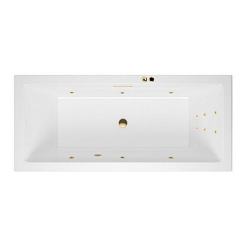 Ванна EXCELLENT Heaven Slim 160x75 "LINE" (золото) Ванна EXCELLENT Heaven Slim 160x75 "LINE" (золото)