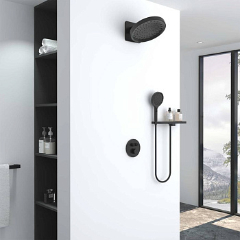 Душевой комплект Inspire VSFW-3I22MT3RMB встраиваемый, термостатический, двухрежимный, черный Душевой комплект Inspire VSFW-3I22MT3RMB встраиваемый, термостатический, двухрежимный, черный