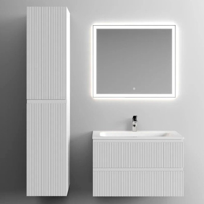 Тумба подвесная SANCOS Snob T 790х445х500, c двумя ящиками оснащенными доводчиками, Bianco, арт.SNT80W Тумба подвесная SANCOS Snob T 790х445х500, c двумя ящиками оснащенными доводчиками, Bianco, арт.SNT80W