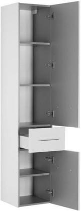 Шкаф-пенал для ванной Aquanet Порто 35 белый