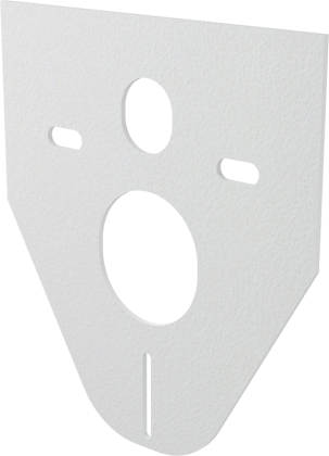 Звукоизоляционная плита для подвесного унитаза и для биде