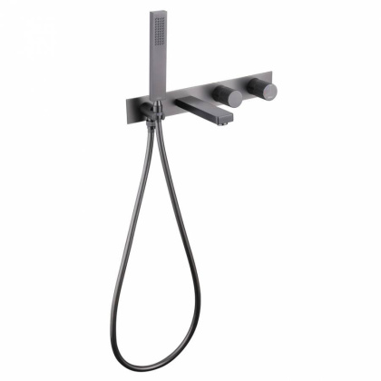 Смеситель ABBER Rund AF8730NG для ванны скрытого монтажа, никель Смеситель ABBER Rund AF8730NG для ванны скрытого монтажа, никель