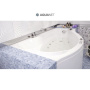 Акриловая ванна Aquanet Palma 170x90/60 L (с каркасом)