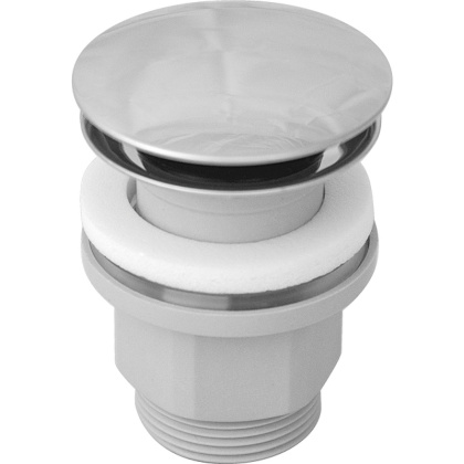 Пробка "click-clack" к сифону для умывальника A64CR (хром)