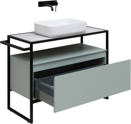 Тумба под раковину Allen Brau Priority 100 1.31003.PWM папирус матовый