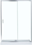 Душевая дверь Aquanet SD-1400A 140, прозрачное стекло Душевая дверь Aquanet SD-1400A 140, прозрачное стекло