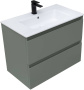 Тумба под раковину Allen Brau Eclipse 80 1.E1002.CGM олива матовый Тумба под раковину Allen Brau Eclipse 80 1.E1002.CGM олива матовый
