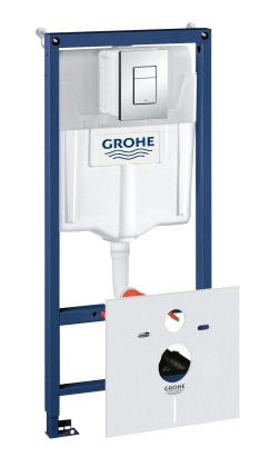 Система инсталляции для унитаза, GROHE Rapid SL 4 в 1, монтажная высота 1,13 м, (38775001) Система инсталляции для унитаза, GROHE Rapid SL 4 в 1, монтажная высота 1,13 м, (38775001)