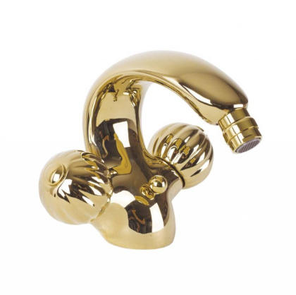 ROYAL PALACE-BS1-02-MS Смеситель на биде с донным клапаном, бронза