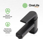 Смеситель для раковины OneLife P02-021b полимерный