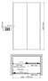 Rhin 44S13 Душевая дверь Wasserkraft Rhin 44S13 Душевая дверь Wasserkraft