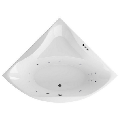 Ванна EXCELLENT Glamour 150x150 "SMART" (хром) Ванна EXCELLENT Glamour 150x150 "SMART" (хром)