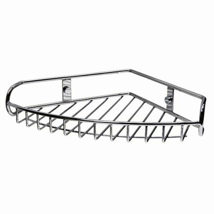 Полка металлическая, 27,6х5х22 см, хром, K-1211