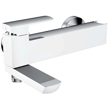 Смеситель для ванны EXCELLENT Pride AREX.4005WH (хром/белый) Смеситель для ванны EXCELLENT Pride AREX.4005WH (хром/белый)