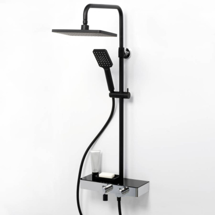 A11401 Thermo Душевой комплект с термостатическим смесителем Wasserkraft